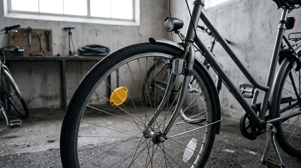 Illustrationsfoto til guiden: Lyskrav på cykel: De lygter og reflekser, du skal have
