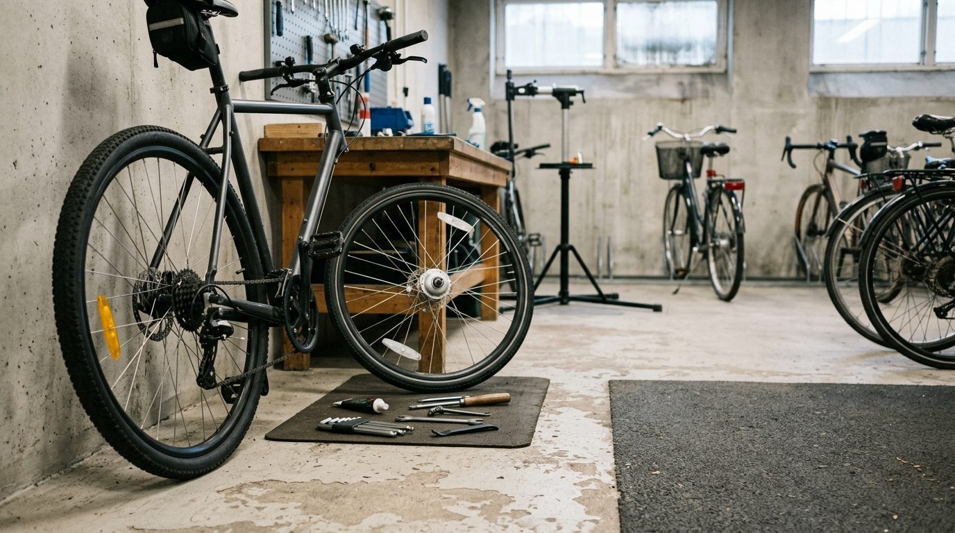Illustrationsfoto: Vælg, indstil og vedligehold cyklen – sikkert og efter reglerne